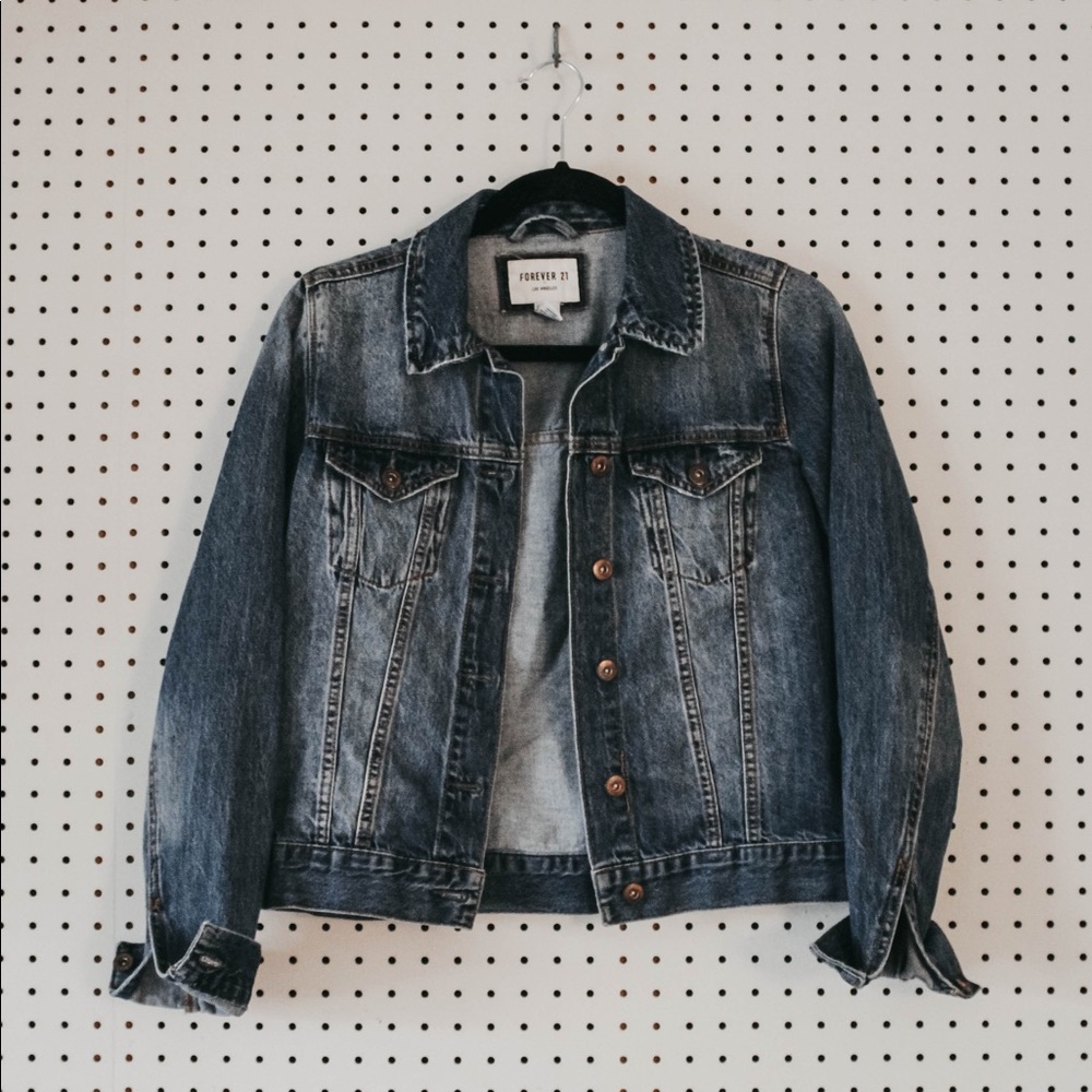 denim jacket - forever 21